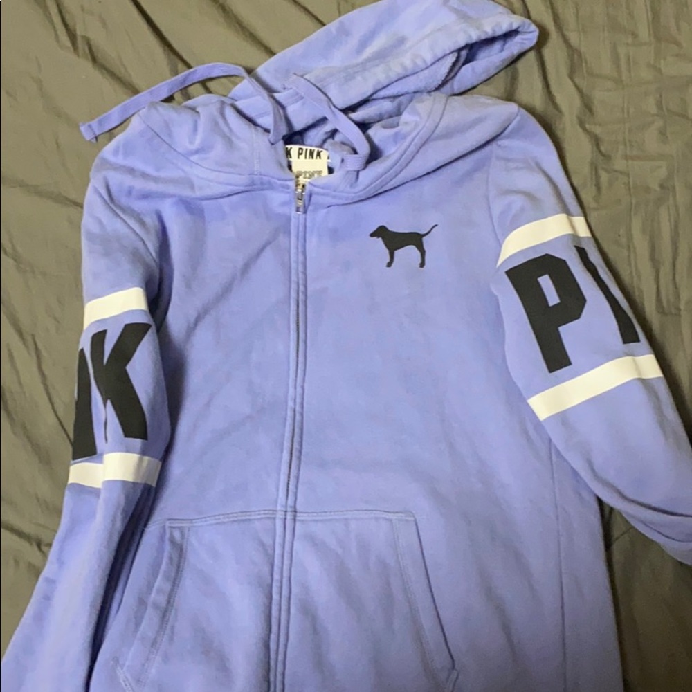 PINK zip up hoodie